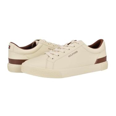 Imagem de Tommy Hilfiger Tênis masculino Rocci, Marfim/conhaque multi 110, 44