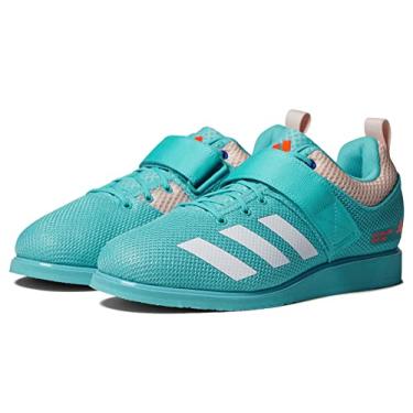 Imagem de adidas Powerlift 5 Preloved Azul/Branco/Vermelho Solar Masculino, 39, Feminino, 40 M