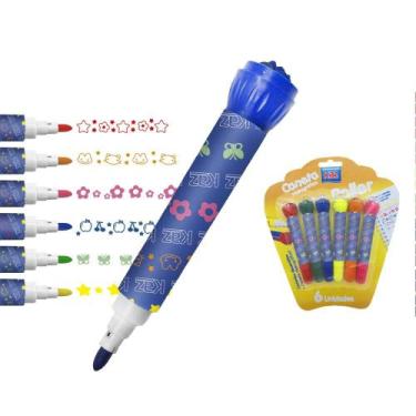 Imagem de Caneta hidrográfica stamp roller kaz 6 un