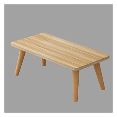 Imagem de Mesa de centro de design simples para sala de estar pequena mesa de centro simples moderna mini mesa redonda mesa lateral sofá armário lateral mesa de canto mesa de cabeceira simples e econômica