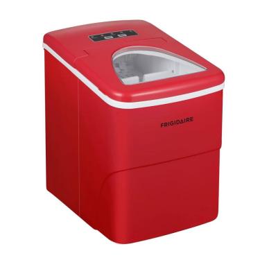 Imagem de Máquina de Gelo, Portátil, Produz 12kg, Dia 9 Cubos, 6 12min, 110v, FRIGIDAIRE EFIC108 RED, Vermelho