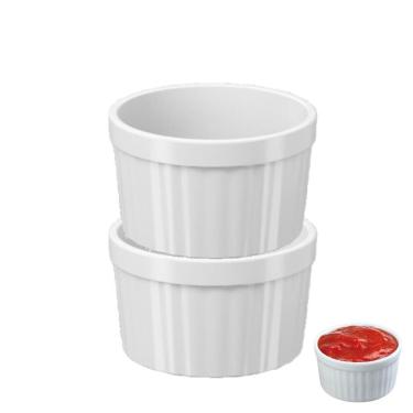 Imagem de Kit2 Molheira Ramekin Potinhos Pote Molho Petisco Coza 150Ml