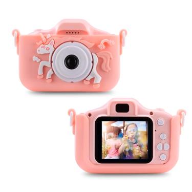 Imagem de VIVITAR Kids Tech – Câmera infantil com tela de 2 polegadas para momentos alegres – Tire fotos de 12 MP, grave vídeos HD 1080p, jogos embutidos, capa durável à prova de quedas, recarregável por USB