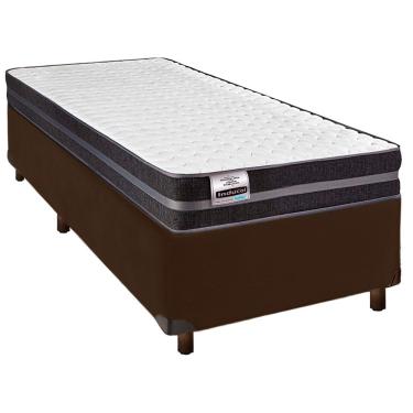 Imagem de Cama Box + Colchão Solteiro Molas Ultralastic Bogota Inducol