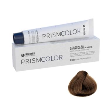 Imagem de Tintura Richee 60 Gramas Prism Color 8.7 Louro Claro Marron Acobreado