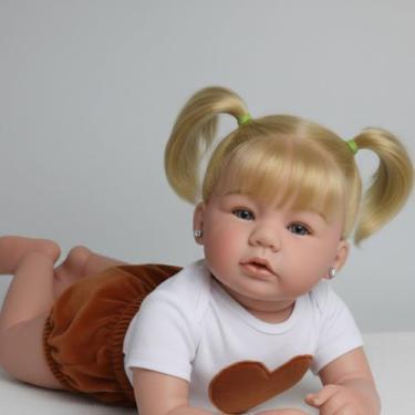 Imagem de Bebê reborn menina princesa realista pronta entrega - ACESSÓRIOS REAL 