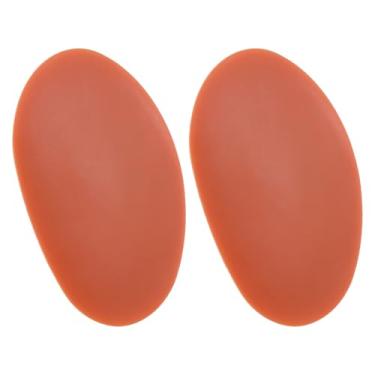 Imagem de Generic 2 peças de costelas de cerâmica 8,8 cm x 5,5 cm ferramentas de escultura de cerâmica de borracha de silicone macio para acabamento, modelagem e suavização, remoção de marcas de dedo