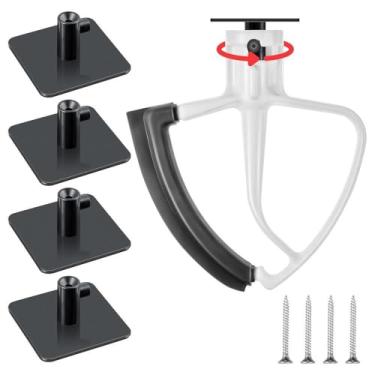 Imagem de 4 peças para ganchos de armazenamento de acessórios KitchenAid Mixer