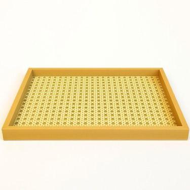 Imagem de Bandeja Decorativa Para Café Bebidas Sala De Jantar Recepção - DCARTE 