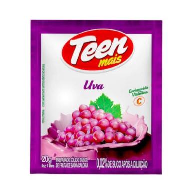 Imagem de Suco teen uva 225 g com 15 unidades de 15 g - LUAL ALIMENTOS