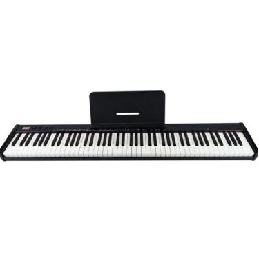 Imagem de Piano Digital Eletrônico 88 Teclas Arranjador Konix PH88S MIDI com Bat