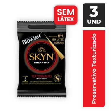 Imagem de Preservativo SKYN Texturizado c/ 3 Unidades