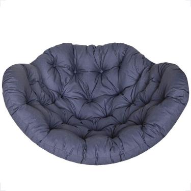 Imagem de Almofada Futon Confortável P/ Balanço Ninho Liasto Marinho
