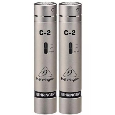 Imagem de Microfone Behringer C-2 Condensador Para Estúdio 2 Unidades