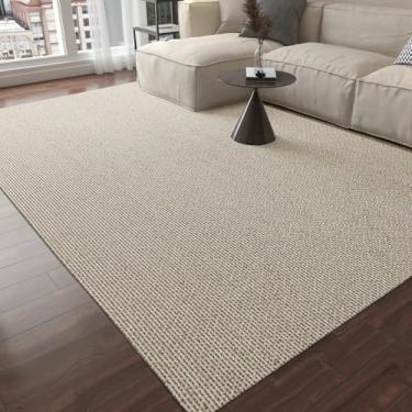 Imagem de Tapete Decorativo Zello 1,35m x 2,00m Para Quarto e Sala Antiderrapante (Caramelo)