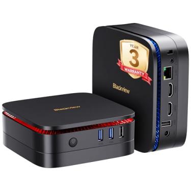 Imagem de Blackview MP60 Mini PC N150 (Turbo 3.6GHz), Mini Computadores 16GB DDR4 RAM 512GB M.2 SSD, Suporte 4K 60Hz, 2*HDMI/Ethernet/Wi-Fi/Bluetooth