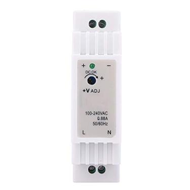 Imagem de Fonte de Alimentação Chaveada Saída Única DR-15-12 DIN Rail 12V 1 25A 15W AC Modulação PWM Alto Retardante à Chamas Calor Compacto Modularização Estável Baixo Ruído Ripple Anti-Interferência para Gabi