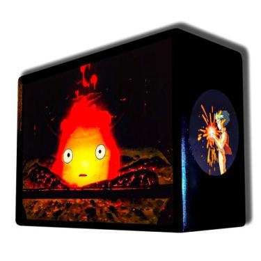 Imagem de Luminária Abajur O Castelo Animado Calcifer Decoração Geek - Sirius Ge