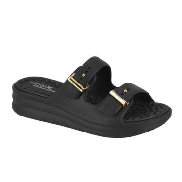 Imagem de Sandalia Feminina Modare Confortavel Massageadora Fivela Ajustavel Nuv