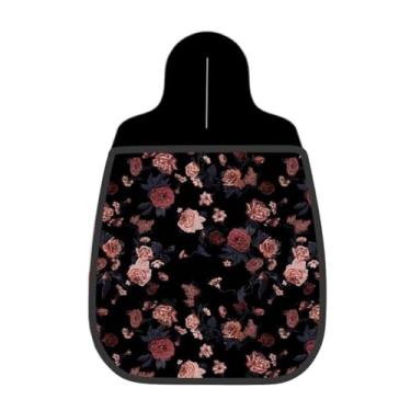 Imagem de Lixeira De Carro Organizador Lixinhocar Rosas Escuras Vintage