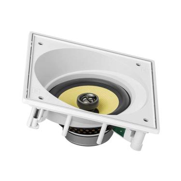 Imagem de Caixa de Som de Embutir Arandela CI6SA Quadrada Angulada 60W Rms