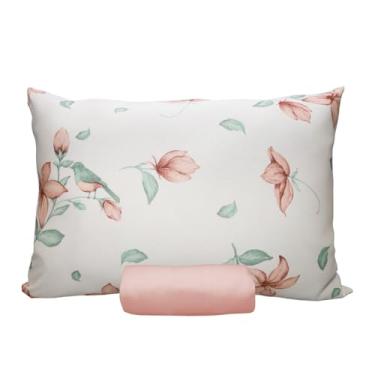 Imagem de Jogo de Lençol Portallar Doce Vida Fronha 100% Algodão Solteiro Mendonza/Rosa Orquidea