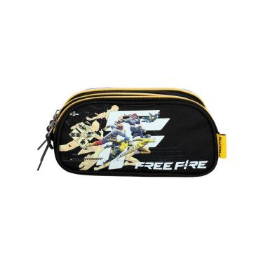 Imagem de Estojo Escolar Penal Triplo Gamer Et49788 - Preto