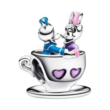 Imagem de Charms De Joias DIY Em Prata 925 Da Disney, Pulseira Mickey Minnie Pri