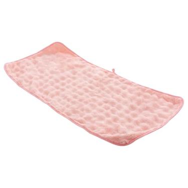 Imagem de Toalha de mão macia que seca o rosto pano absorvente com anel de pendurar para banheiros, banheiros, salões de beleza