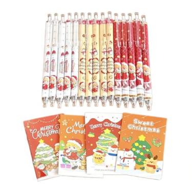 Imagem de Conjunto De Material Escolar De Natal Para Crianças, Pai Natal, Divertido, Conjunto Para Presente De Recompensa Escolar Festa De São Nicolau Saco De Surpresas