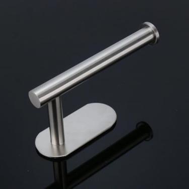 Imagem de Porta Papel Higienico Inox，à Prova de Umidade e Resistente à CorrosãO，FáCil de Instalar，Adequado para Casas de Banho e Cozinhas(prateado,2pcs)