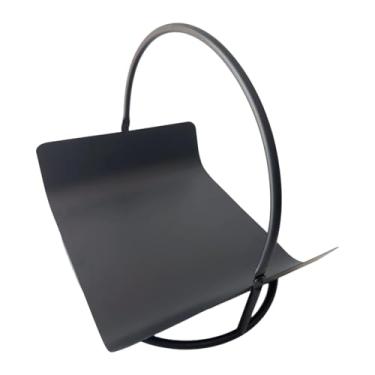 Imagem de Generic Suporte de ferro para lenha, porta-tochas, cesto para armazenamento de lenha para camping, pátio e áreas externas.