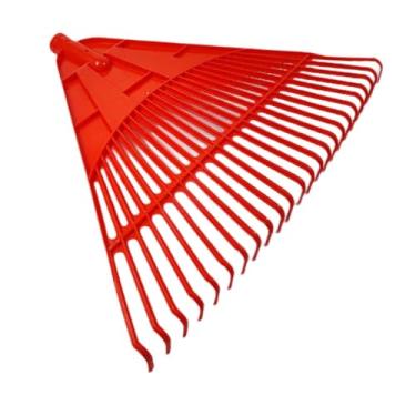 Imagem de Ｂｅｓｇａ Cabeça de ancinho para gramado, removedor de folhas, fácil de instalar, versátil e profissional para folhas e grama, Vermelho