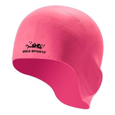 Imagem de Touca De Natação Gold Sports Ergonônico Ultra Confort De Silicone - Co