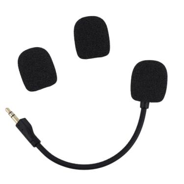 Imagem de Microfone Substituição para Logitech G PRO X e G PRO X2 Fones Gaming, Desmontável Cancelamento de Ruído Jogo Mic com Coberturas Espuma Acessório Microfone para Fone de Ouvido Gaming