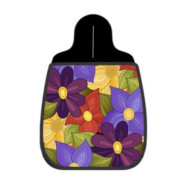 Imagem de Lixeira De Carro Organizador Lixinhocar Floral Colorido Vibrante