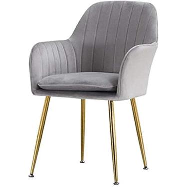 Imagem de Conjunto de cadeiras de sala de jantar de clube de recepção de escritório, poltrona de lazer, poltrona, cadeira de jantar com almofada acolchoada, cozinha, maquiagem, sala de estar, loja, conjunto de