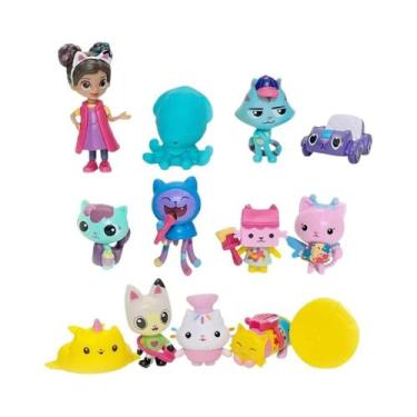 Imagem de Conjunto De Brinquedos De Figuras De Anime Gabby Dollhouse 13 Peças Ca