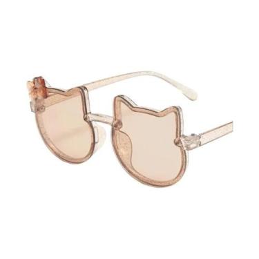 Imagem de Óculos De Sol UV400 Para Crianças, Óculos De Sol Com Laço Brilhante E 