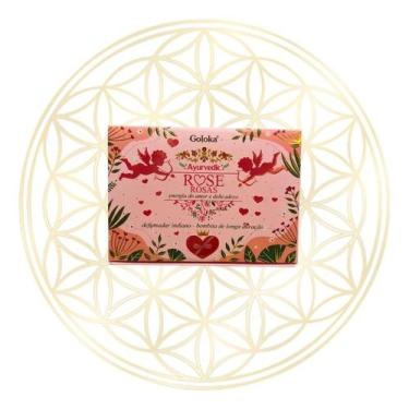 Imagem de Defumador Hindu Goloka, Rose