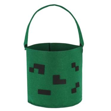 Imagem de Cesta de Páscoa com alças para crianças, presente de Feliz Páscoa para Caça aos Ovos de Páscoa, Decorações para Armazenamento de Doces (Vermelho Mundial)