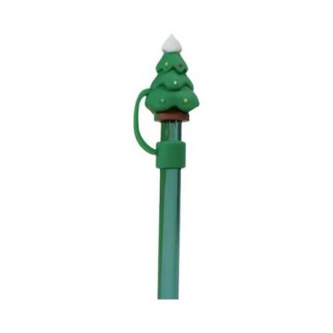Imagem de Tampas De Palha De Natal De 10mm Para Copos Stanley: Acessórios Reutil