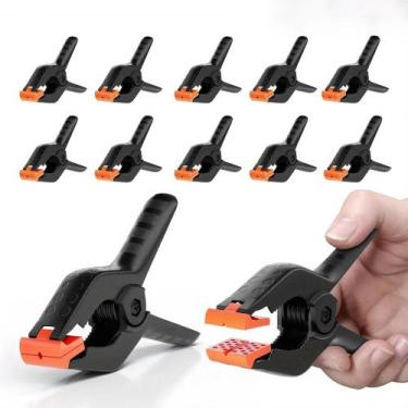 Imagem de Conjunto De 10 Grampos De Plástico Multiuso De 2 E 4 Polegadas, Antife