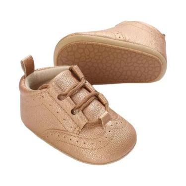 Imagem de Sapatos Esportivos Mocassins Brancos Para Bebês Recém-nascidos, Sola M