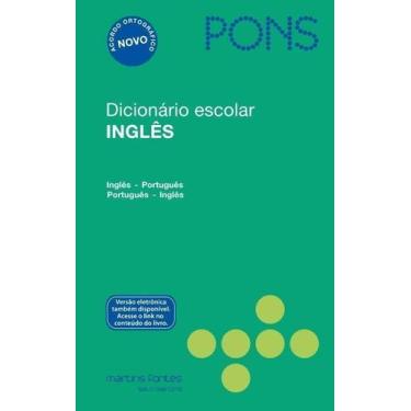 Imagem de Dicionário Escolar Inglês Pons - Inglês-Português / Português-Inglês -