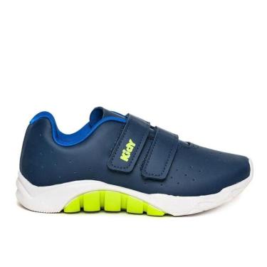 Imagem de Tênis Kidy Mais Infantil Azul Marinho Amarelo