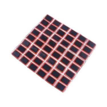 Imagem de Kit De Reparo De Pneus De Bicicleta Com 48/96 Peças, Remendos De Borra