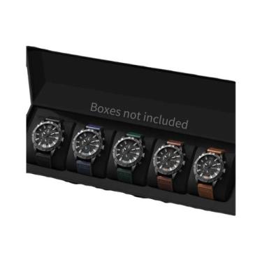 Imagem de Relógio De Pulso Masculino De Moda Esportiva Com Pulseira De Couro E M