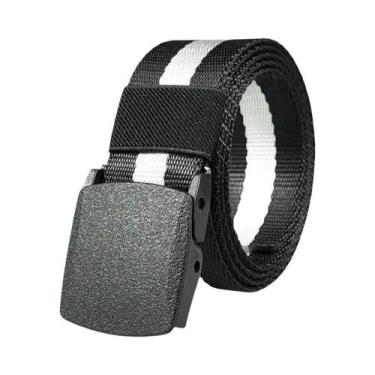 Imagem de Cinto Tático De Nylon Vermelho Com Fivela Automática Para Homens E Mul