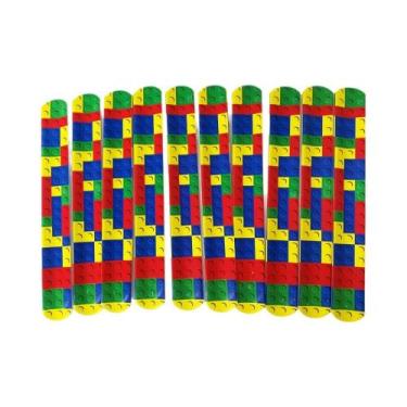 Imagem de Suprimentos Coloridos Para Festa De Aniversário, Conjunto De Utensílio